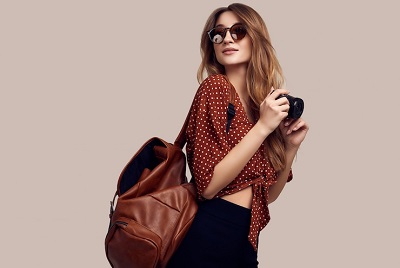 Women's Leather Backpack